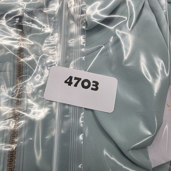 NWT Rhone Course to Court Sleeveless Zip Mock Blue Cloud Neck Pullover Size XXL - Picture 14 of 14